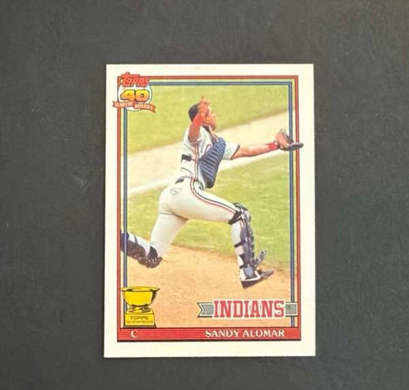 Sandy Alomar Jr. 1991 Topps #165
