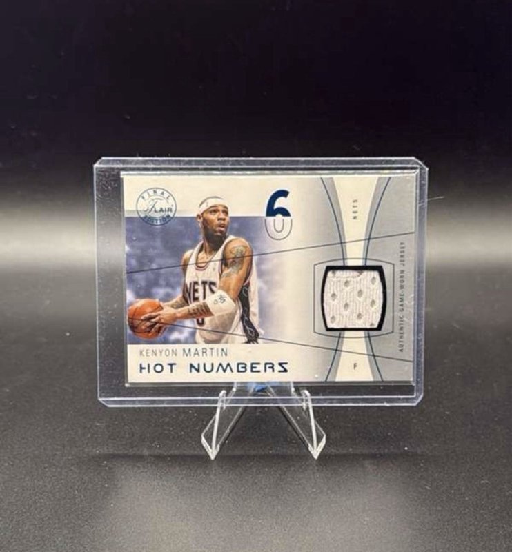 #16 Kenyon Martin 2003-04 Flair Final Edition - Hot Numbers Retail #/500