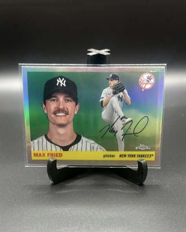 Max Fried Topps Chrome Platinum #94 Refractor