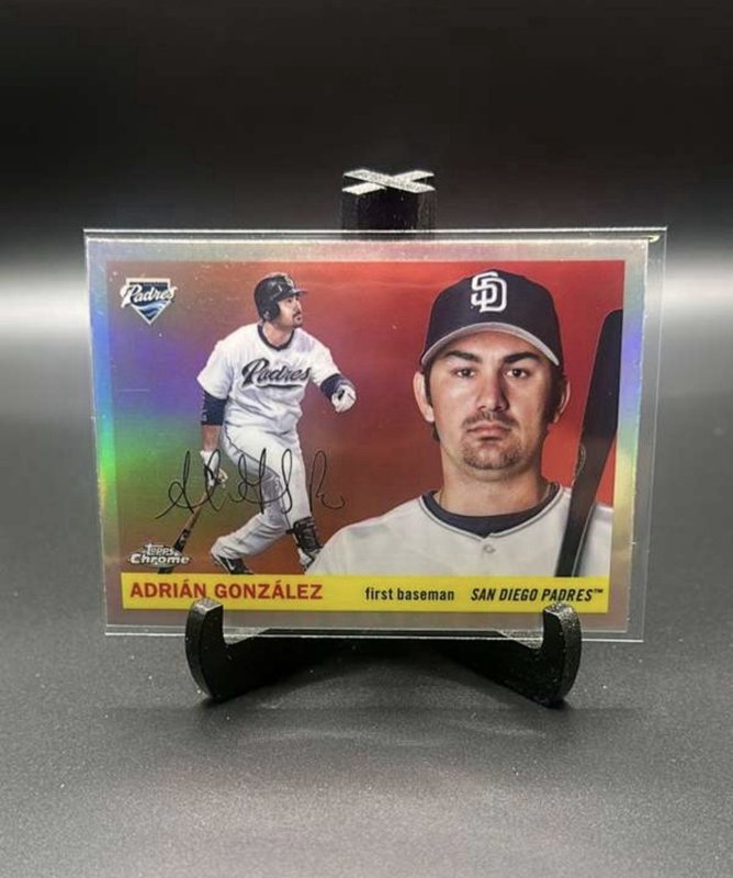 Adrian Gonzalez 2025 Topps Chrome Platinum Anniversary #354 Refractor