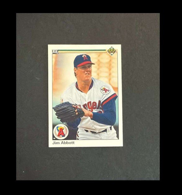 Jim Abbott 1990 Upper Deck #645