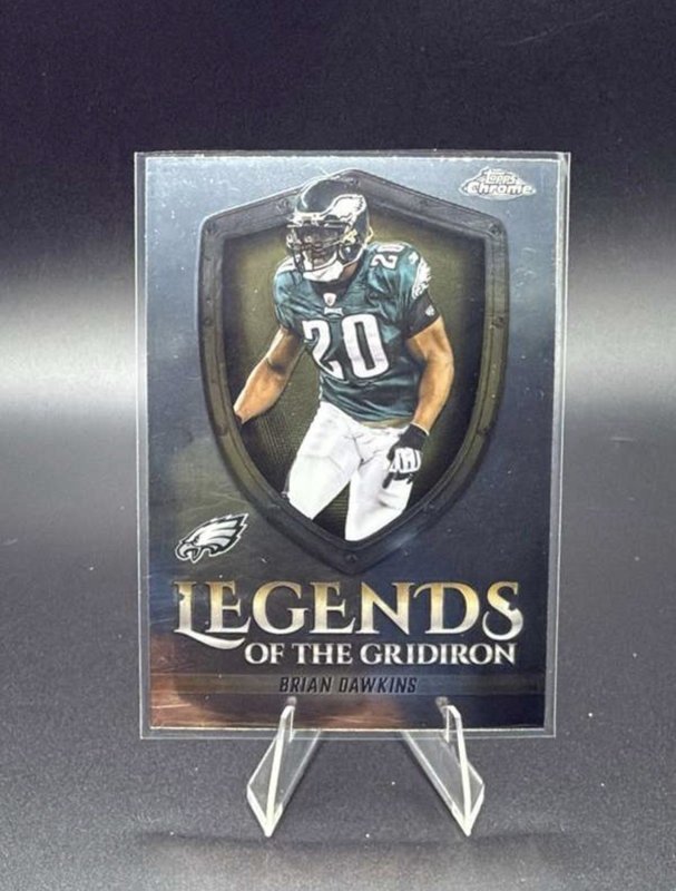 Brian Dawkins 2025 Topps Chrome Legends of the Gridiron #LOG-38
