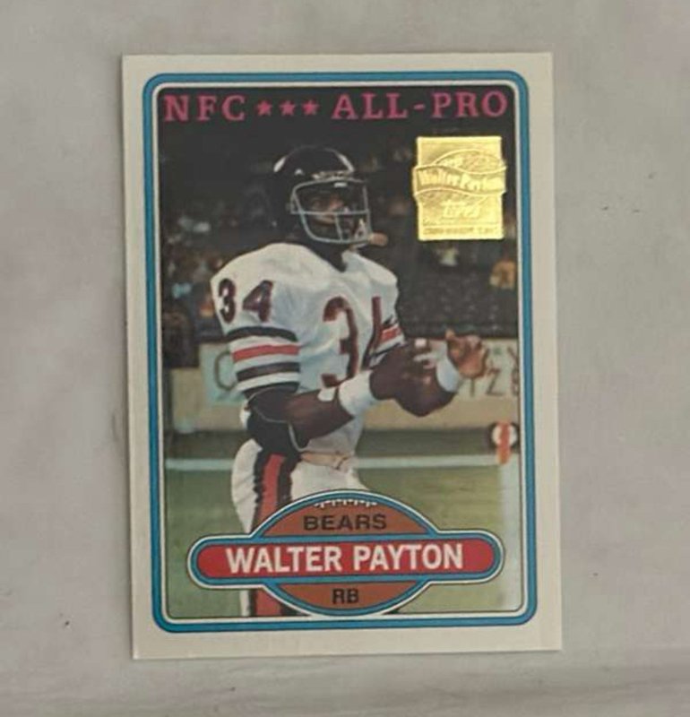 Walter Payton 2001 Topps Walter Payton Reprints #WP5