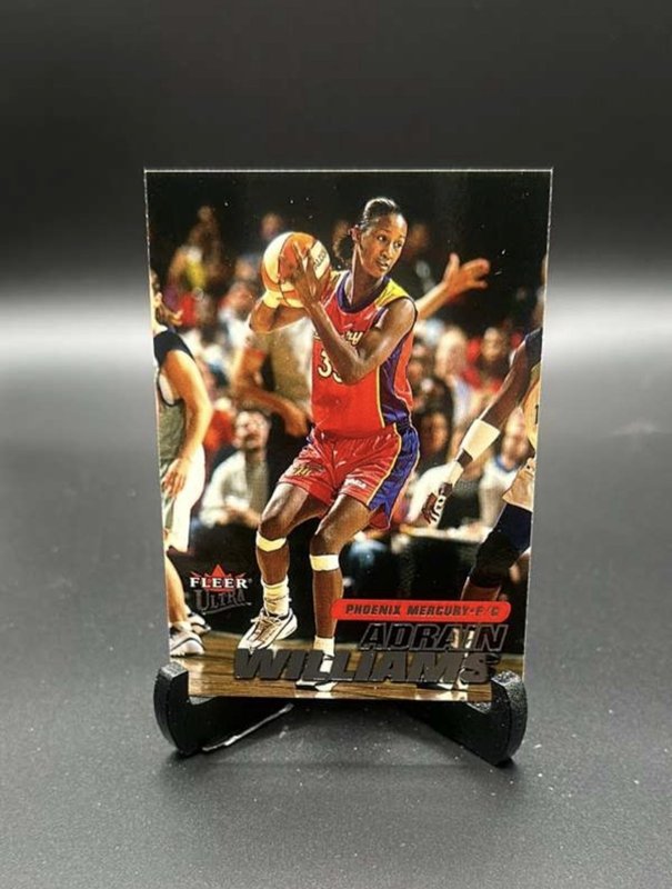 2001 Fleer Ultra WNBA - Adrian Williams-Strong #57 Name Misspelled as Adrain
