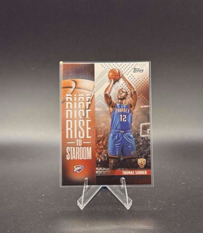 Stardom Thomas Sorber 2025-26 Topps - Rise to #RTS-15 RC