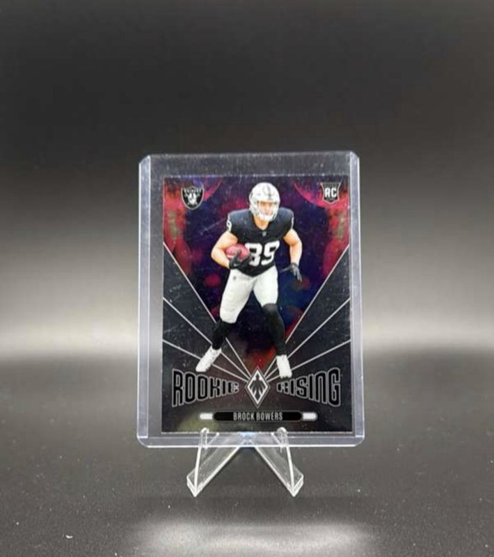 Rising Brock Bowers 2024 Panini Phoenix #RR-BBS RC