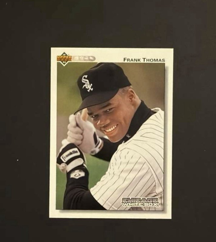 Frank Thomas 1992 Upper Deck #166 Gold Hologram