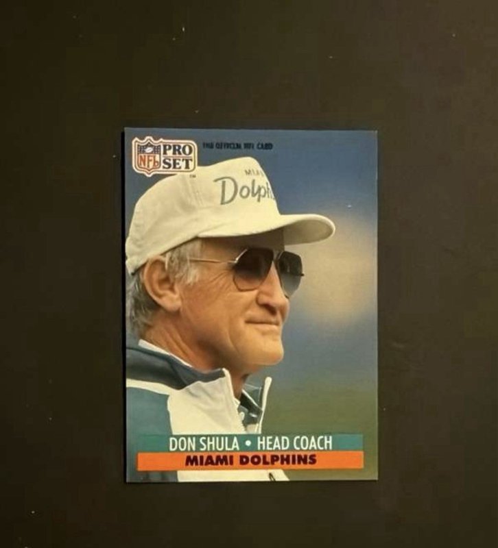 Don Shula 1991 Pro Set #216