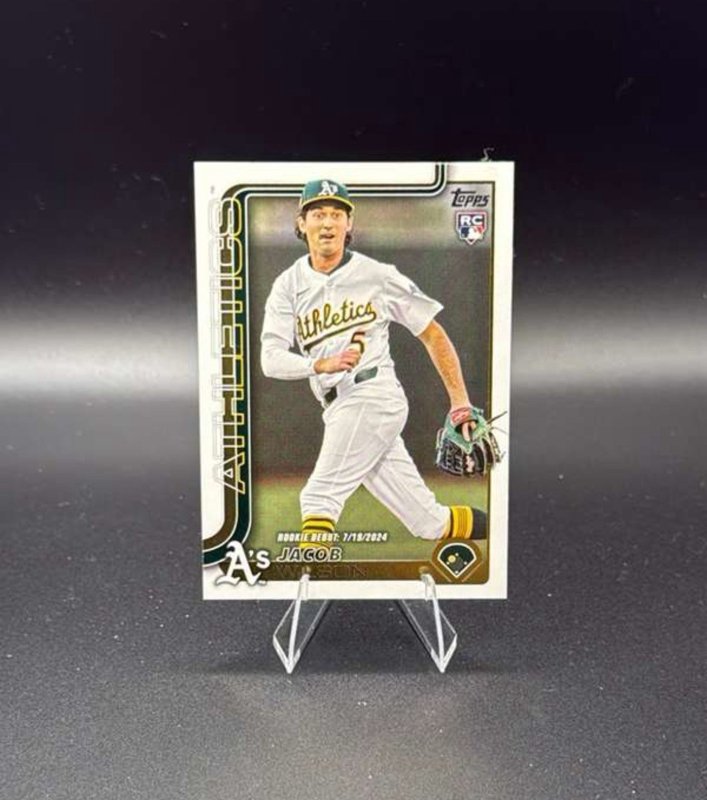 Jacob Wilson 2025 Topps Update Series - Rookie Debut #US180 RC