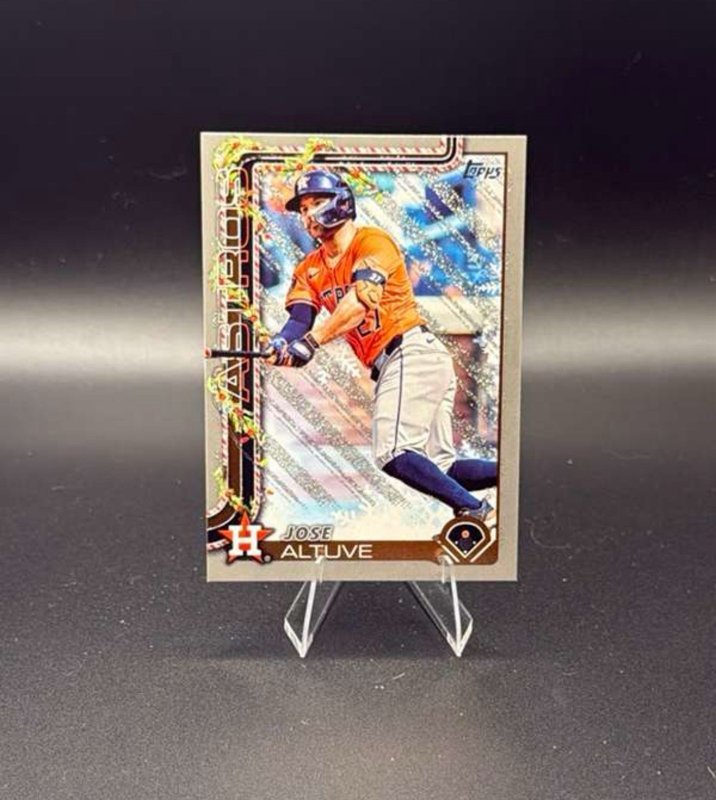 Jose Altuve 2025 Topps Holiday #H163