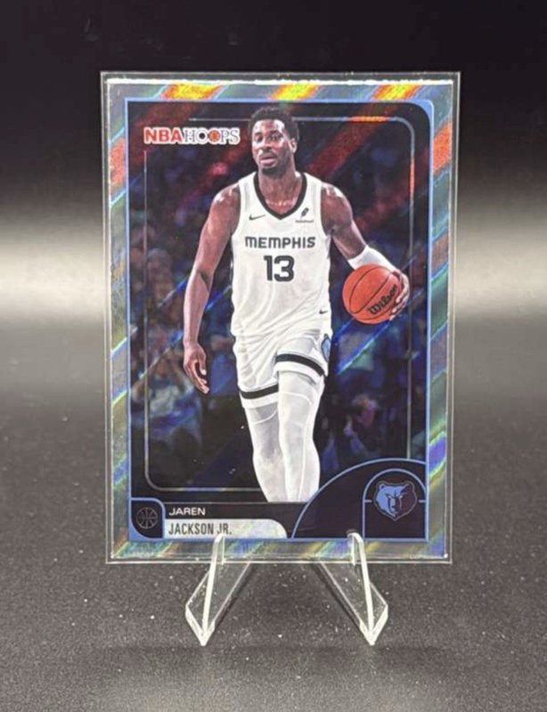 Jaren Jackson Jr. 2025-26 Topps NBA Hoops #188 Rainbow Parallel