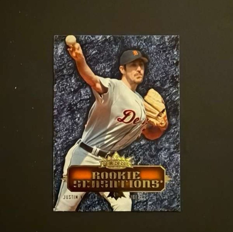 Justin Verlander 2007 Fleer - Rookie Sensations #RS-JV RC
