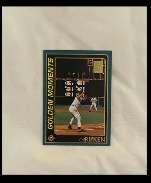 Cal Ripken 2001 Topps - Golden Moments #384