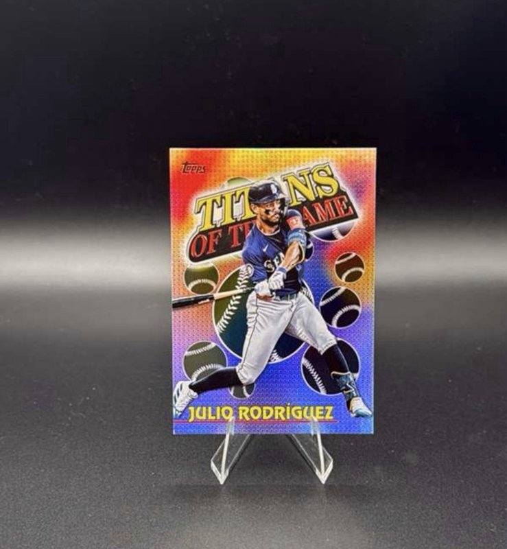 Julio Rodriguez 2026 Topps Series 1 Titans of the Game #TOG-20