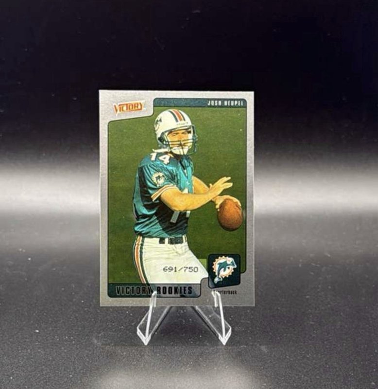 Josh Heupel 2001 Upper Deck Rookie F/X #283 /750 RC
