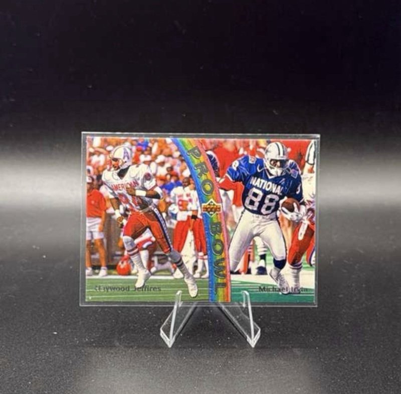 Michael Irvin and Haywood Jeffires 1992 Upper Deck - Pro Bowl #PB1