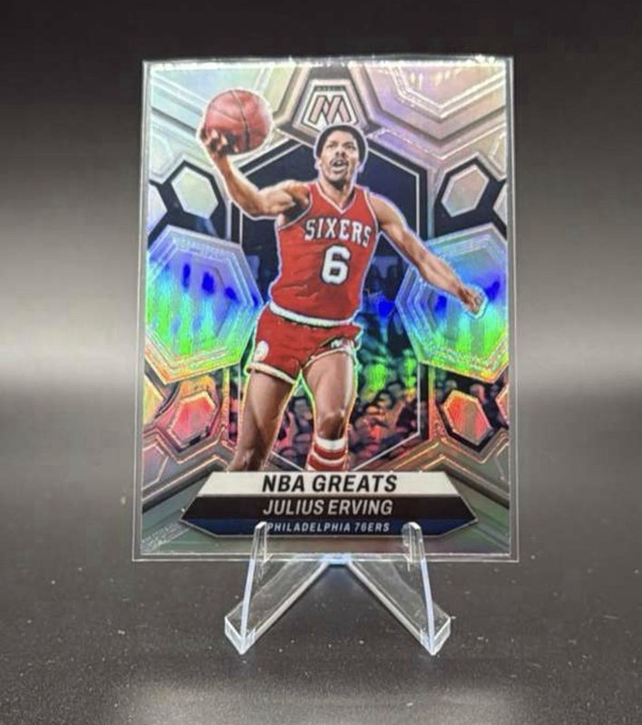 Julius Erving 2023-24 Panini Prizm #292