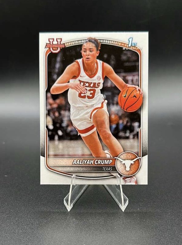 Texas Longhorns 2025-26 Bowman Aaliyah Crump Prospects #BPP-33