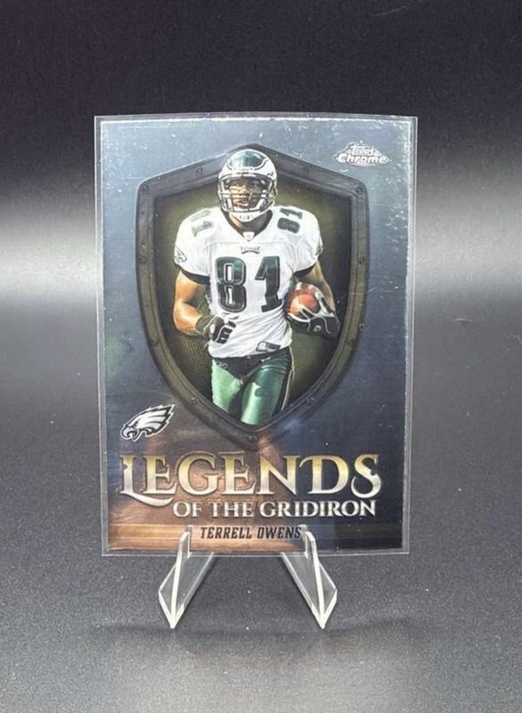 Terrell Owens 2025 Topps Chrome Legends of the Gridiron #LOG-20