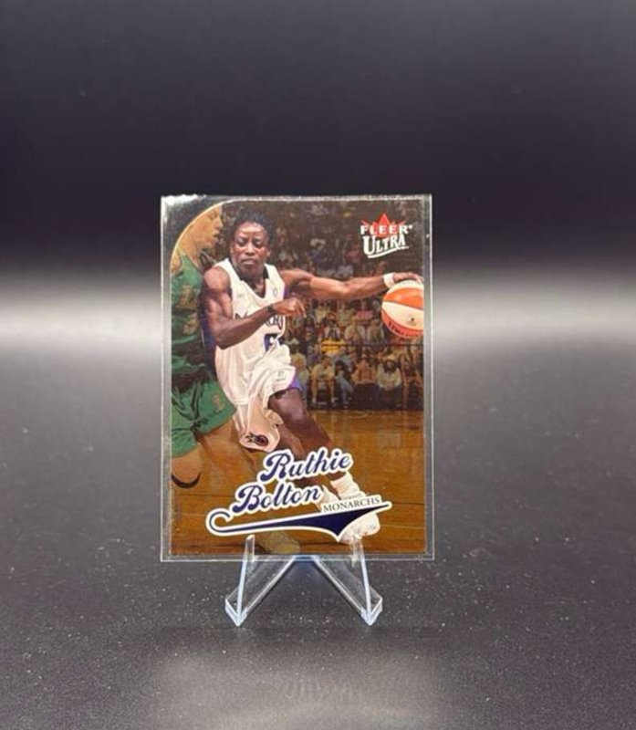 Ruthie Bolton 2004 Fleer Ultra WNBA #3 Gold Medallion
