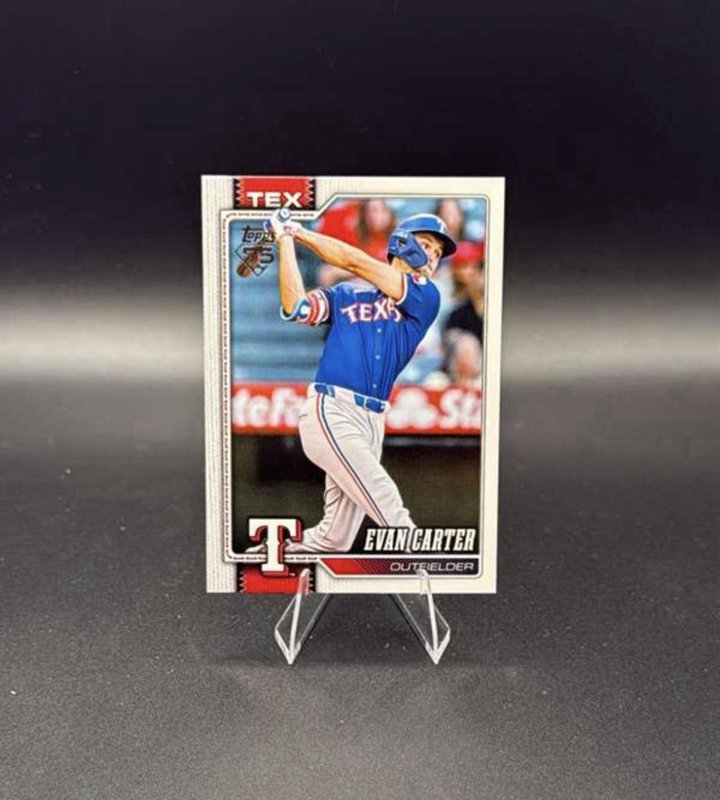 Evan Carter 2026 Topps Series 1 Baseball #110