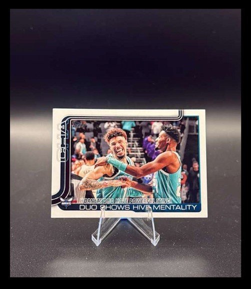 Duo Have Powerful 2025-26 Topps - Hornets #283