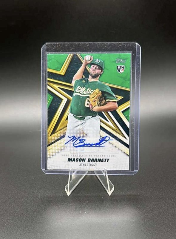 Mason Barnett 2026 Topps Series 1 - 01/99 Baseball Stars Autograph #BSA-MB