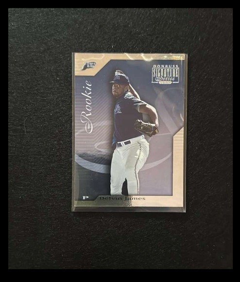 Delvin James 2002 Donruss Signature Series Rookie #133 053/800 RC