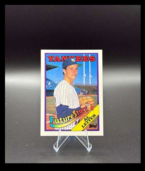 Al Leiter and Steve George 1988 Topps Future Stars #18 RC