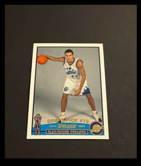 Sasha Pavlovic 2003-04 Topps - Draft Pick #239 RC