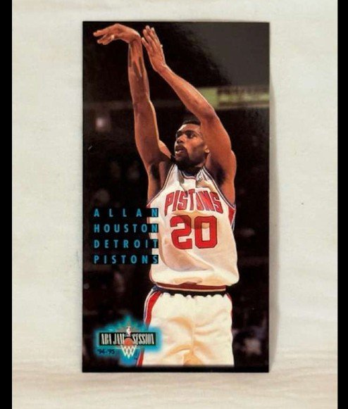 1994-95 Fleer NBA Jam Session - Allan Houston #56