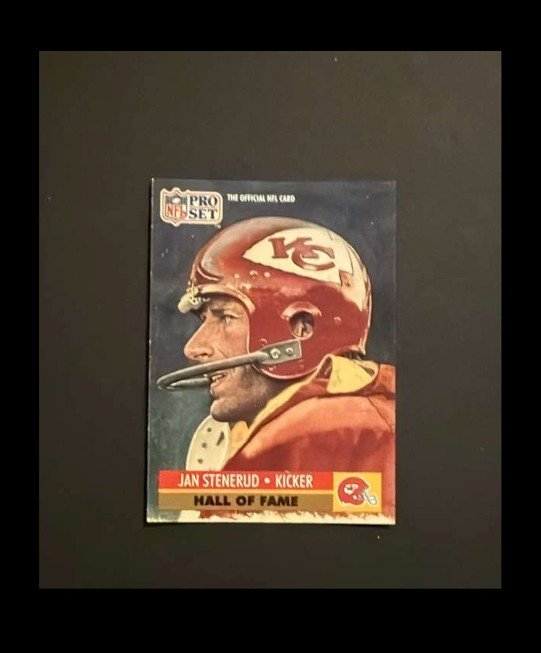 Jan Stenerud 1991 Pro Set - Hall of Fame Selection #31