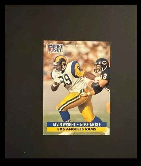 Alvin Wright 1991 Pro Set #206