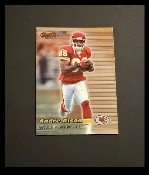 Andre Rison 1999 bowman best refractor 23