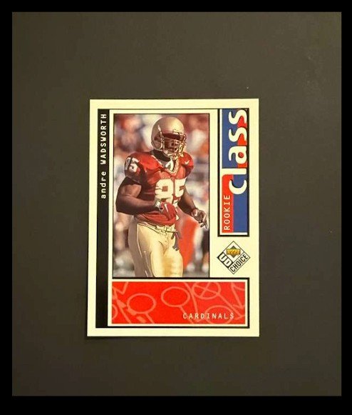 Andre Wadsworth 1998 Upper Deck UD Choice - Rookie Class #196 RC