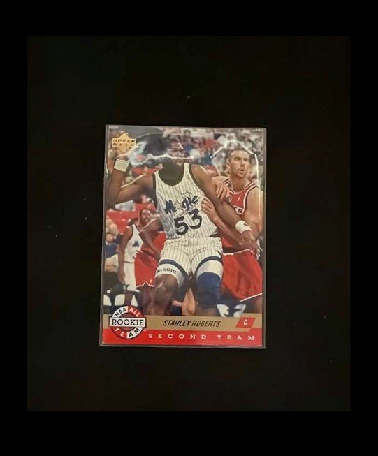 Stanley Roberts 1992-93 Upper Deck - All-Rookie Team #AR9 RC