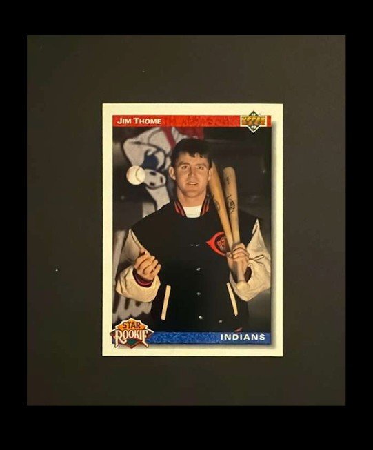 Jim Thome 1992 Upper Deck - Star Rookie #5 RC