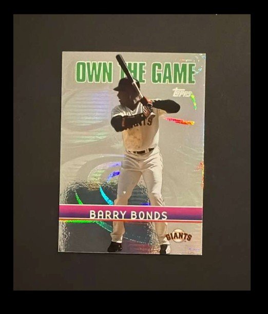 Barry Bonds 2002 Topps - Own the Game #OG5