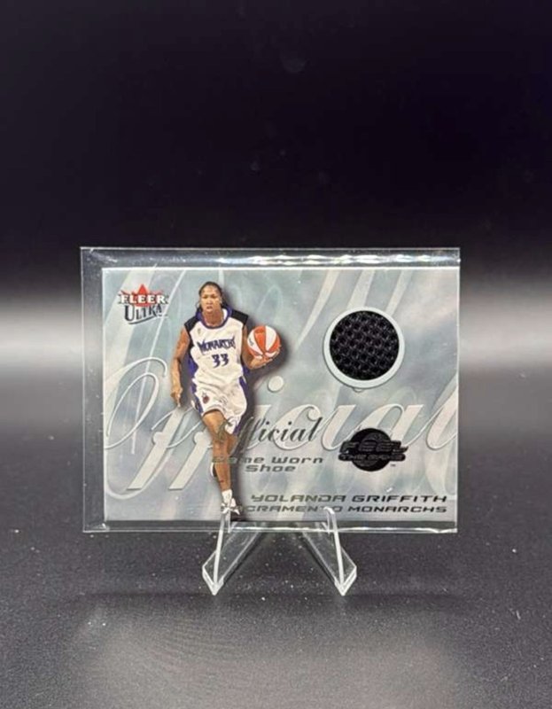 Yolanda Griffith 2000 Fleer Ultra WNBA Feel the Game Relic