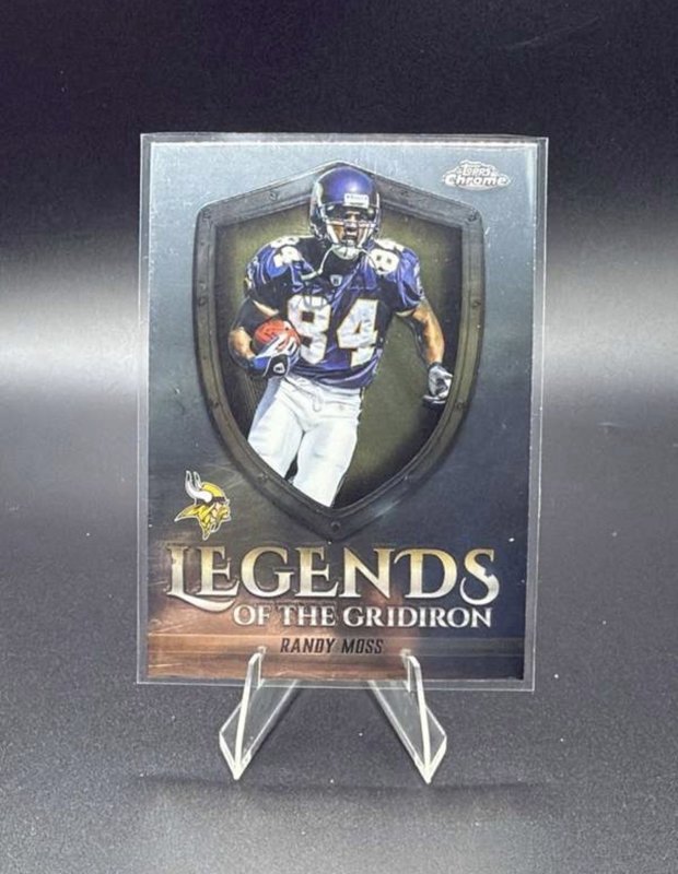 Randy Moss 2025 Topps Chrome Legends of the Gridiron #LOG-25