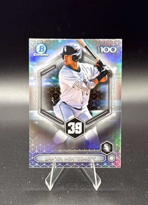 Braden Montgomery 2026 Bowman Chrome Top 100 #BTP-39