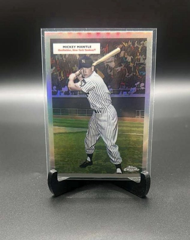 2025 Topps Chrome Platinum 1955 Double Headers #55DH-10 Mickey Mantle Maris