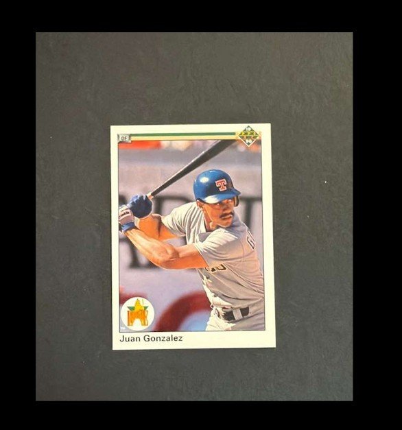 Juan González 1990 Upper Deck - Star Rookie #72 RC