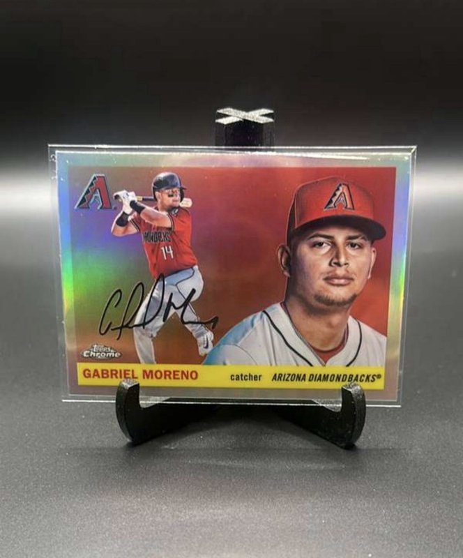 Gabriel Moreno 2025 Topps Chrome Platinum Anniversary #85 Refractor