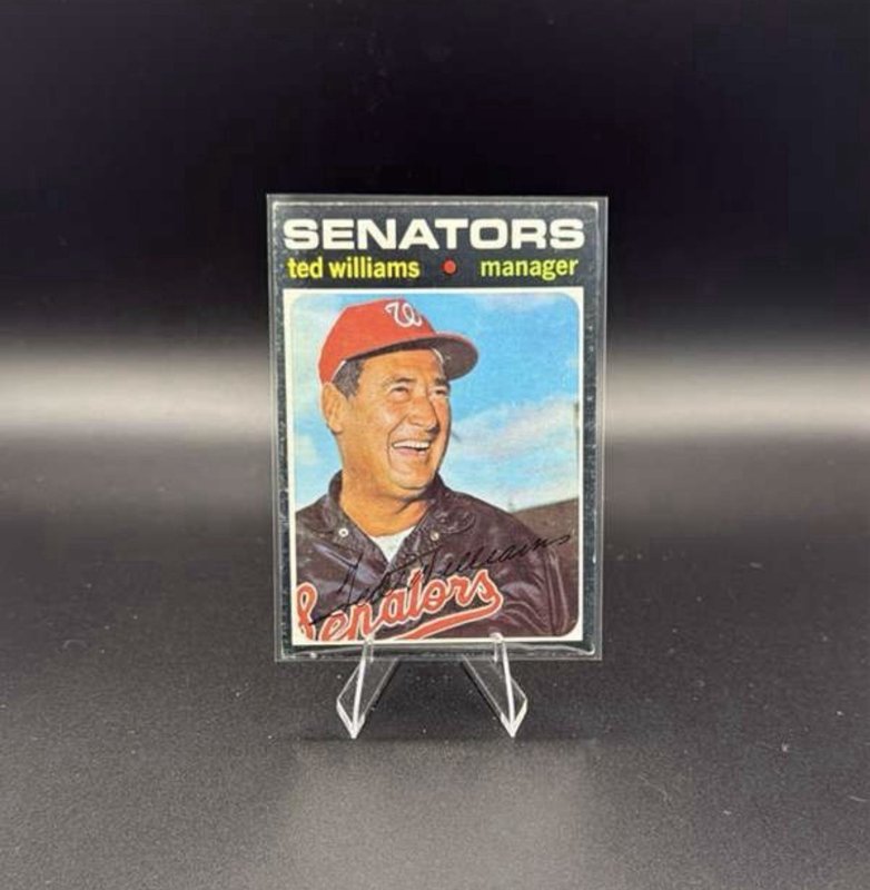 Ted Williams 1971 Topps #380