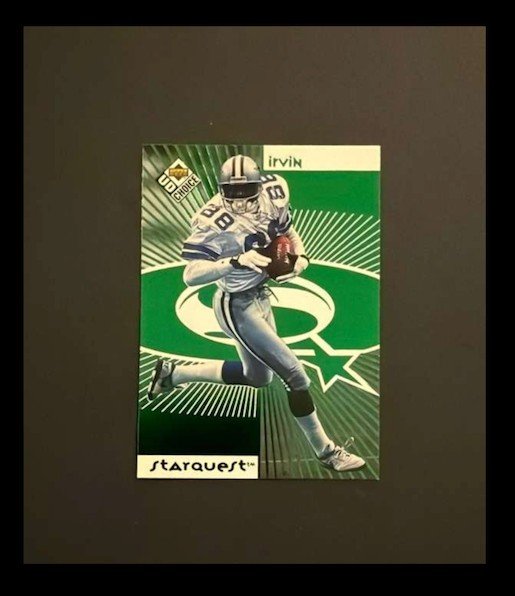 Michael Irvin and Kevin Dyson 1998 Upper Deck UD Choice - Starquest/Rookquest #SR10