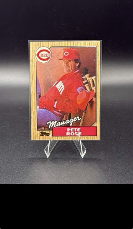 Pete Rose 1987 Topps #393