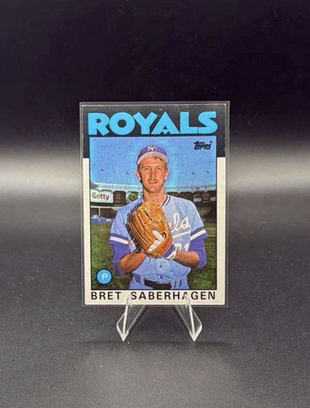 Bret Saberhagen 1986 Topps #487