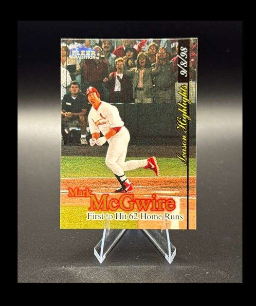 Mark McGwire 1998 Fleer U1