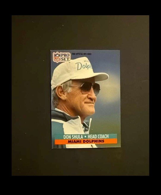Don Shula 1991 Pro Set #216
